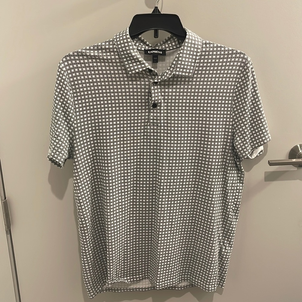 Express Patterned Polo